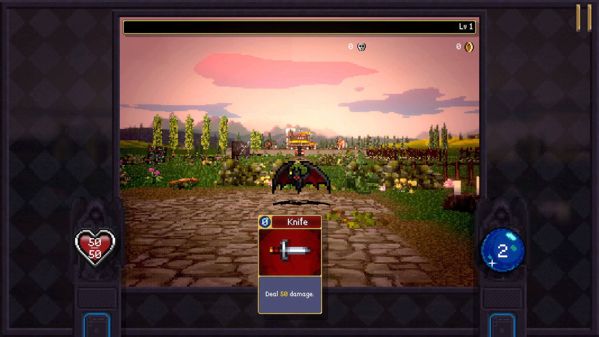 Vampire Crawlers: The Turbo Wildcard タイトル画面・キービジュアル