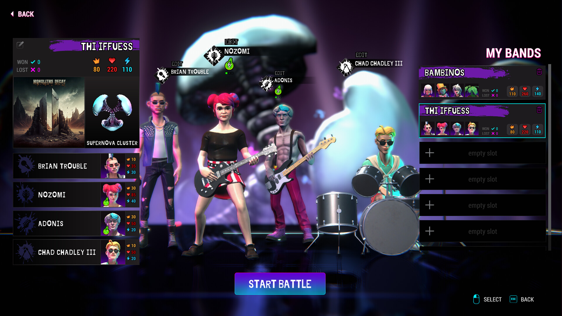 百英雄伝 ストーリーシーン