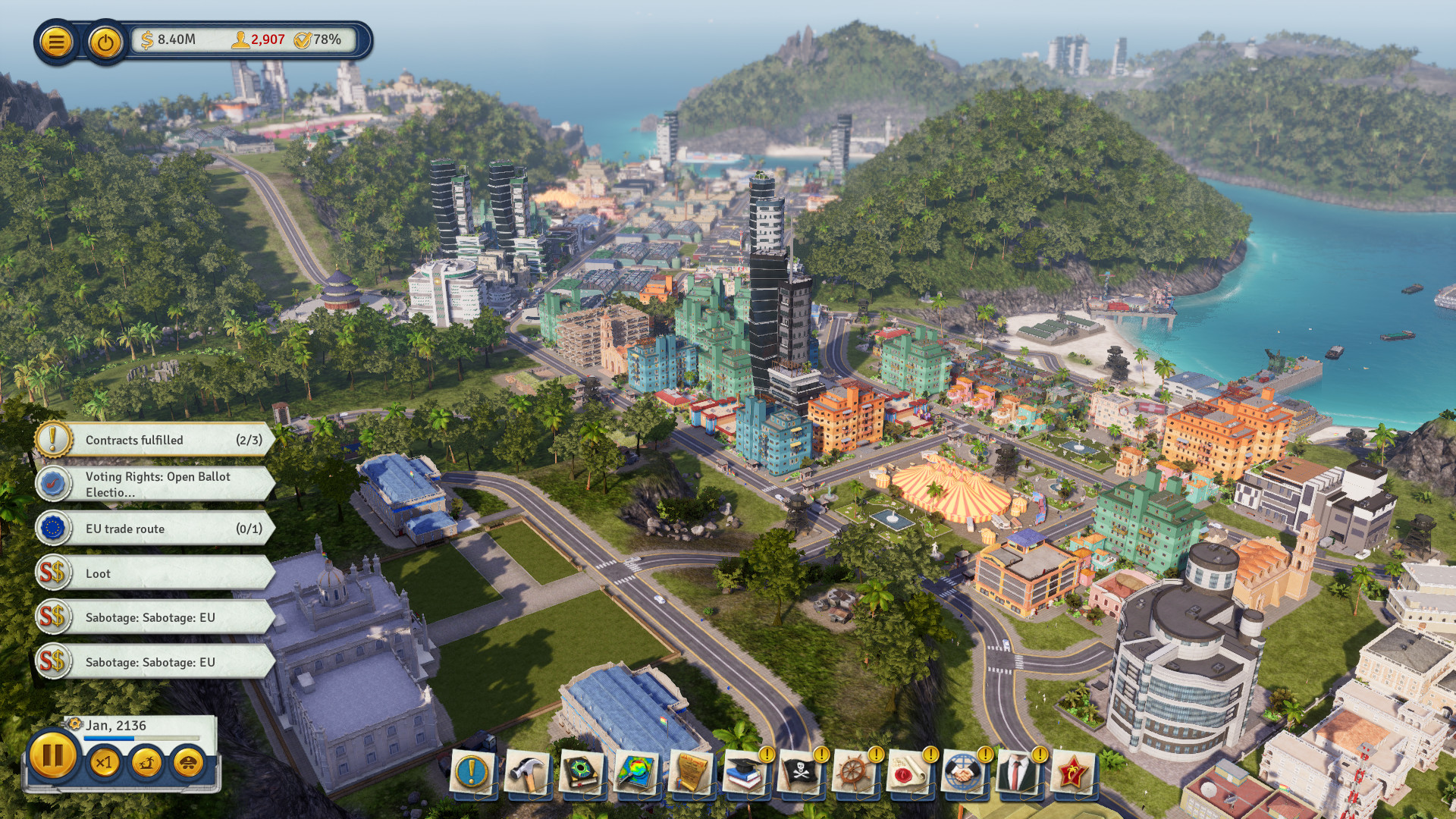 Tropico 6 サンドボックス・クラフト スクリーンショット5