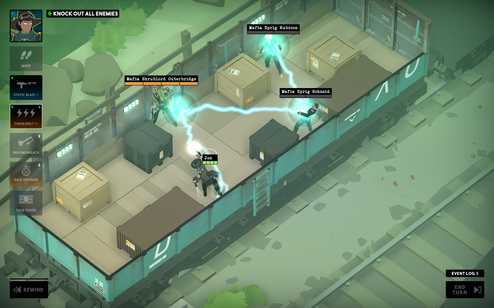 Tactical Breach Wizards ゲーム画面1