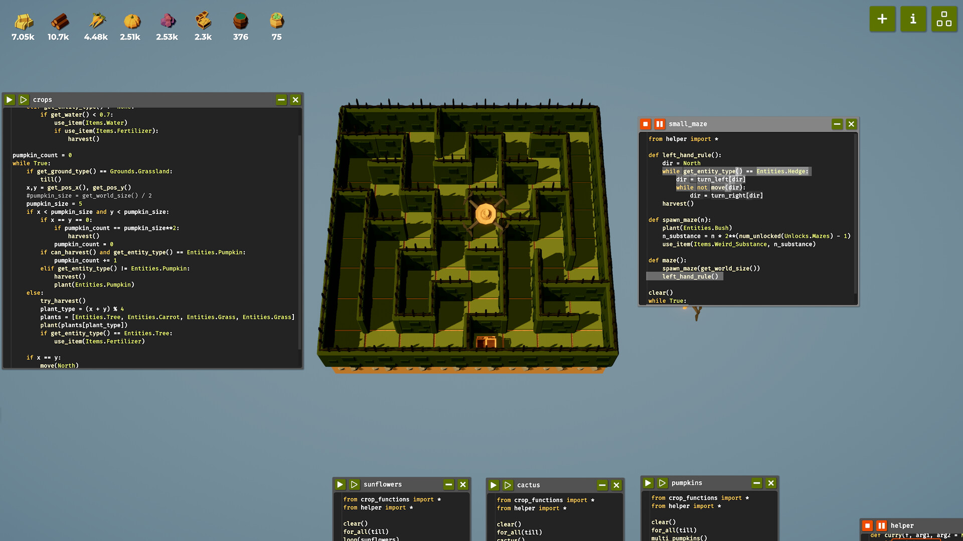 The Farmer Was Replaced アドベンチャー スクリーンショット4