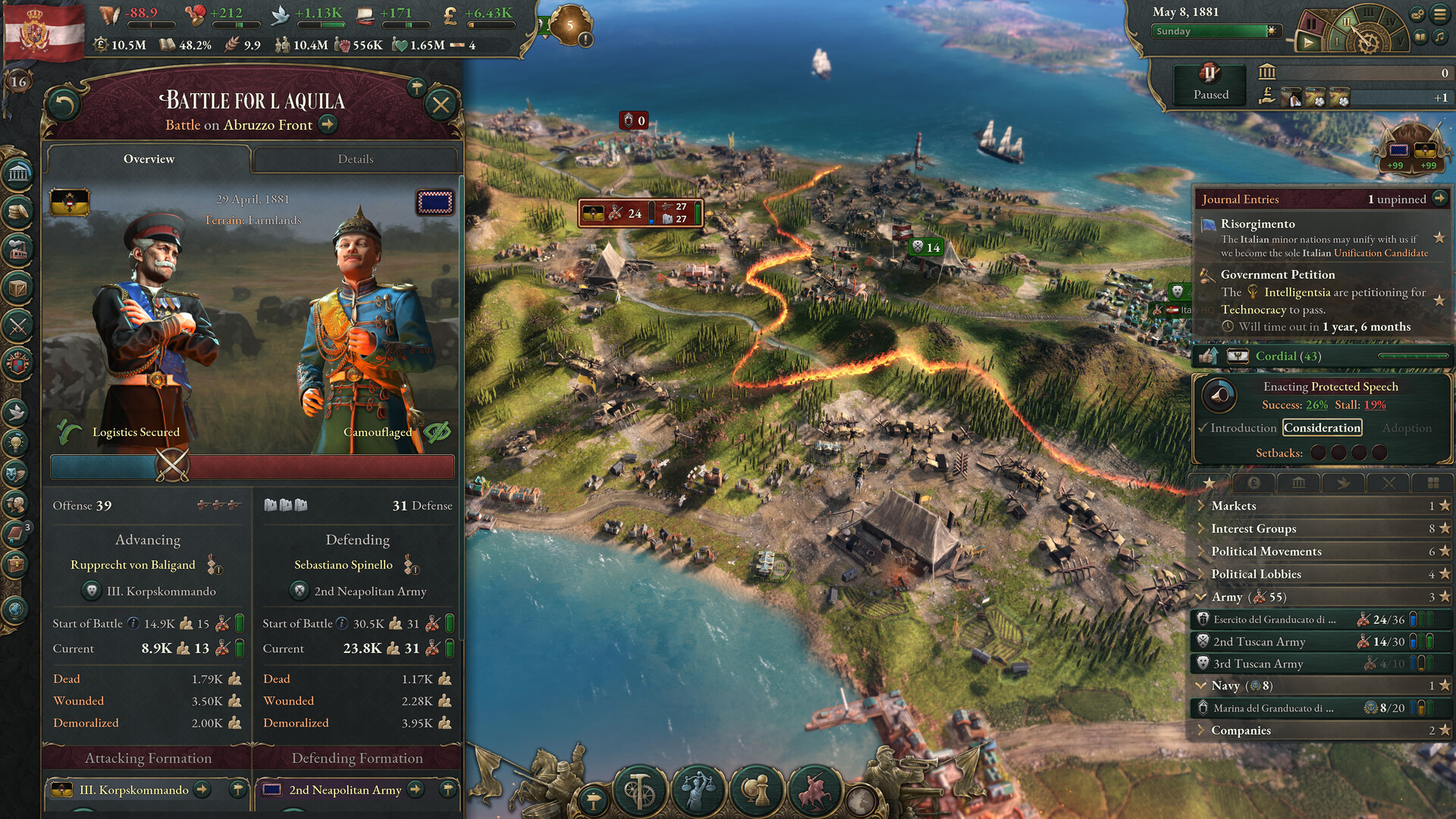 Victoria 3 サンドボックス・クラフト スクリーンショット9