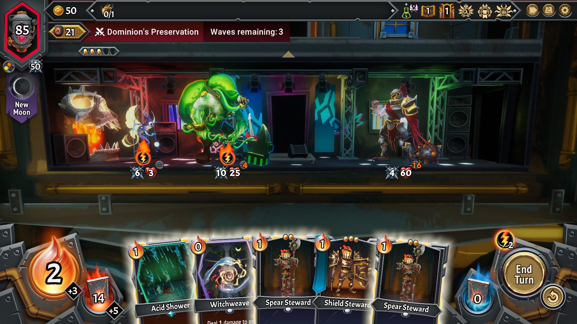 Monster Train 2 日本語対応 UI