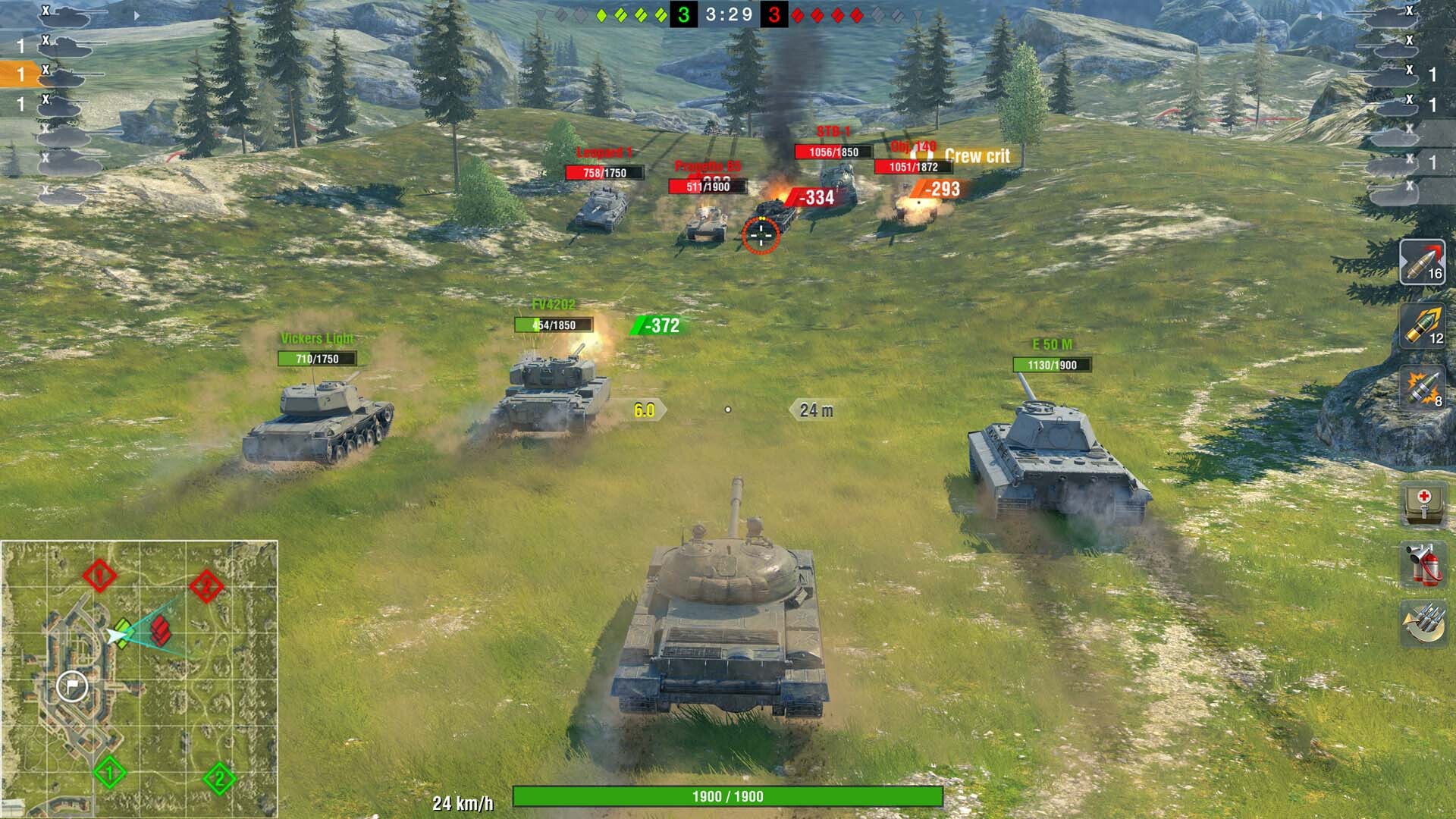 World of Tanks Blitz FPS スクリーンショット1