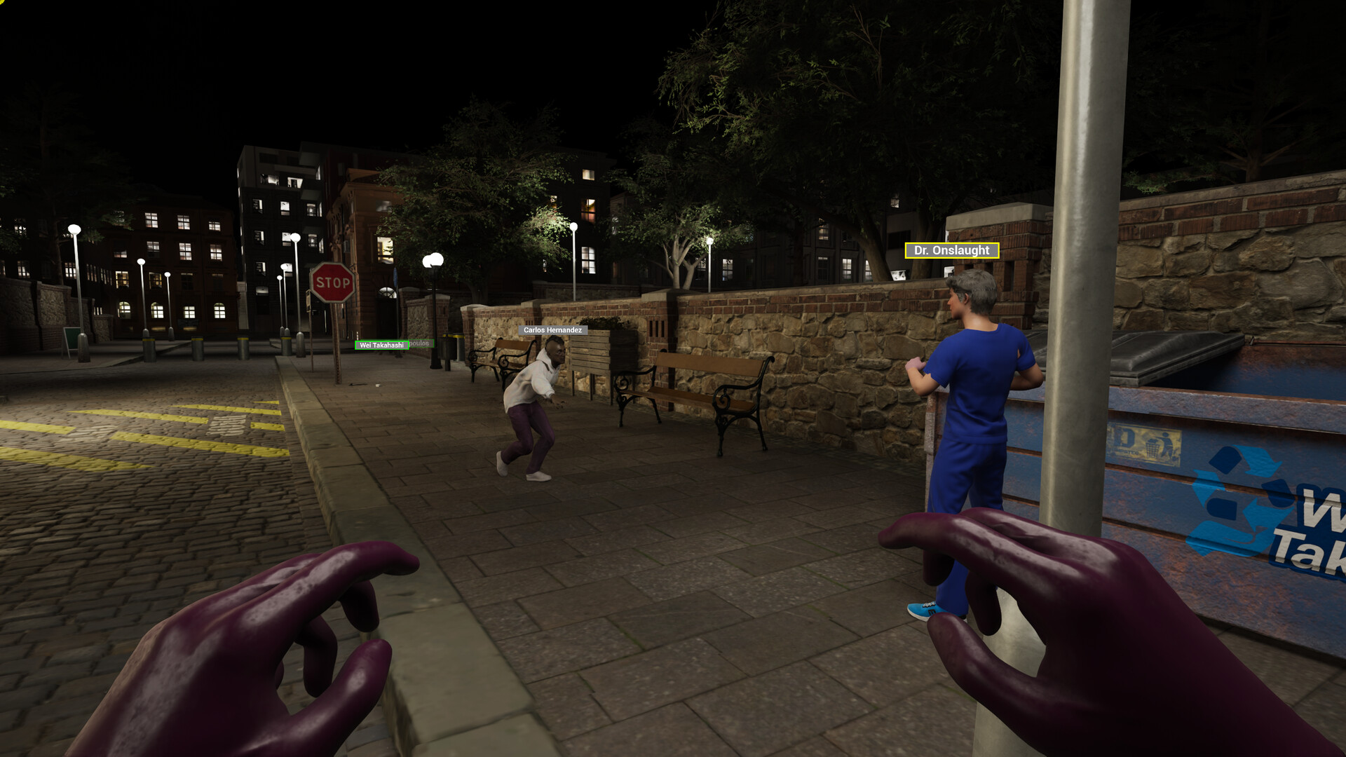 CURE A Hospital Simulator コードホワイト発生シーン