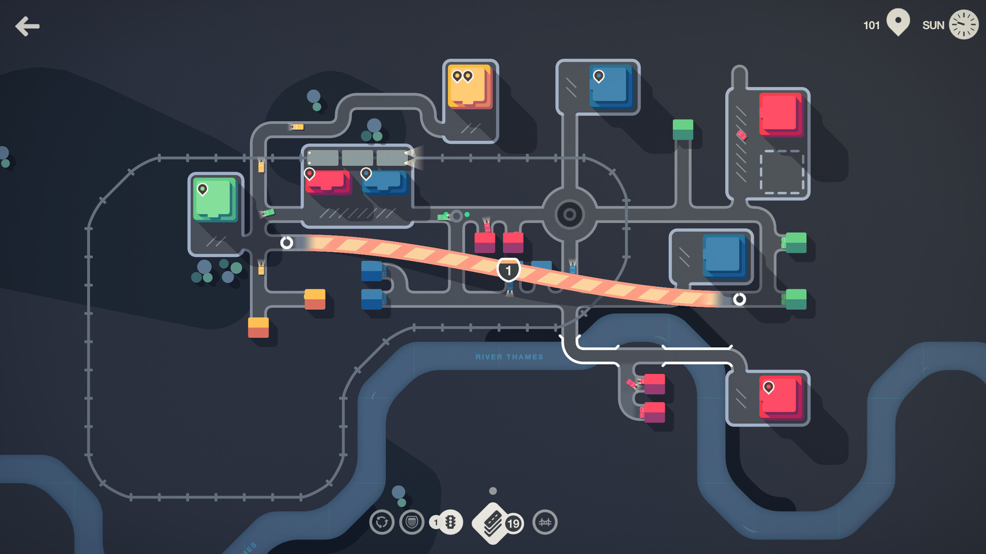 Mini Motorways ストラテジー スクリーンショット2