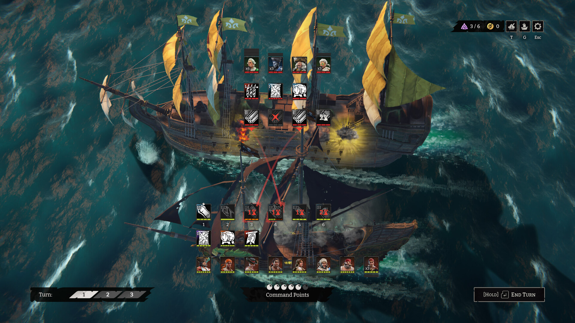 Rogue Waters ゲーム画面5