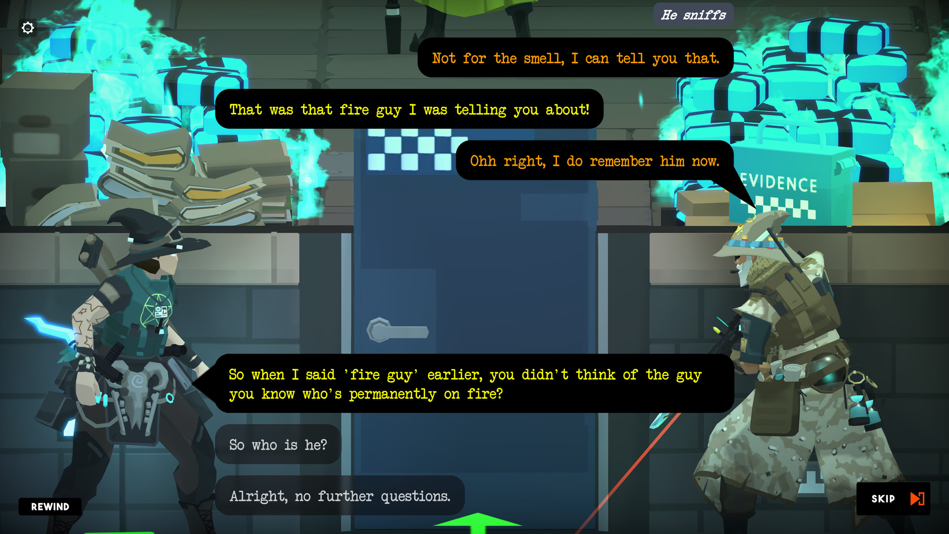 Tactical Breach Wizards キャラクター選択画面 チームの魔法使いたち