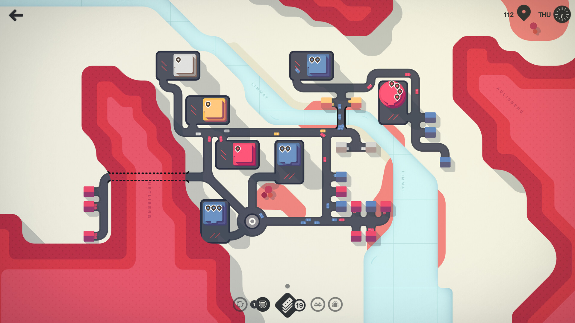 Mini Motorways ストラテジー スクリーンショット4