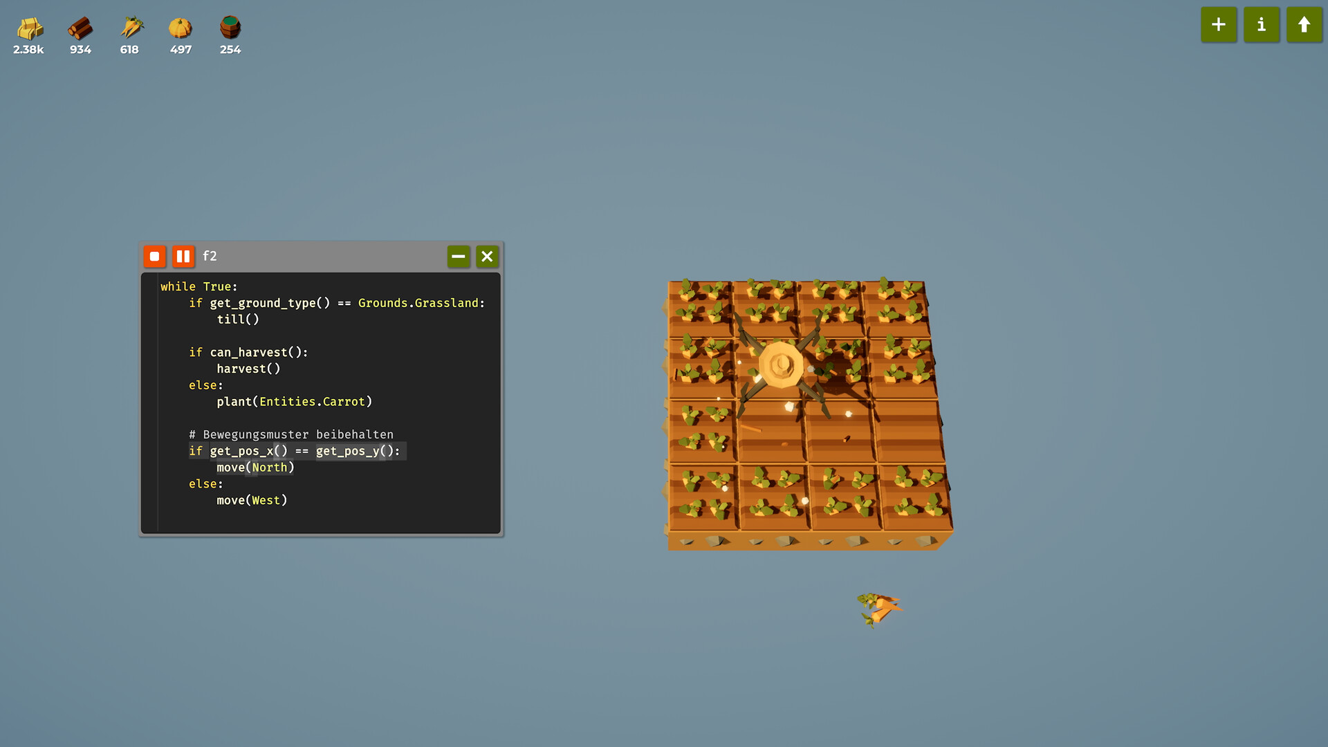 The Farmer Was Replaced アドベンチャー スクリーンショット3