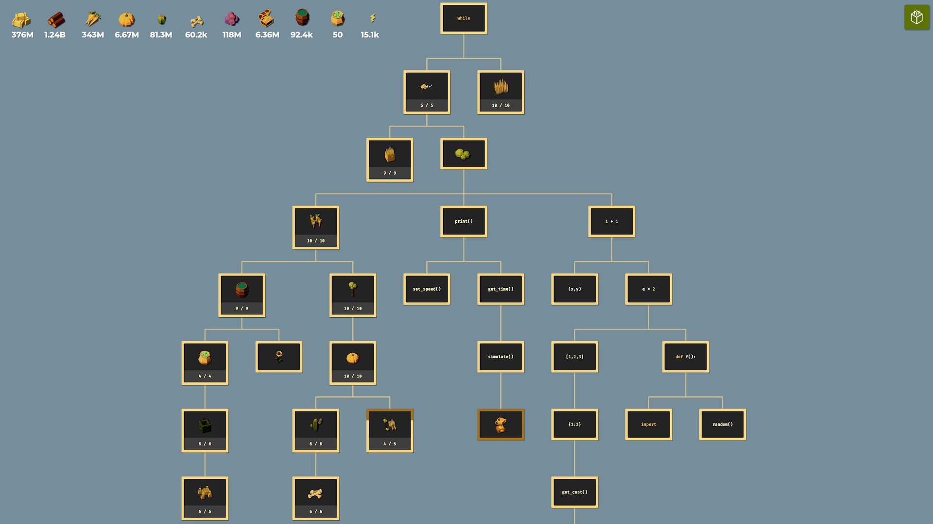 The Farmer Was Replaced アドベンチャー スクリーンショット5