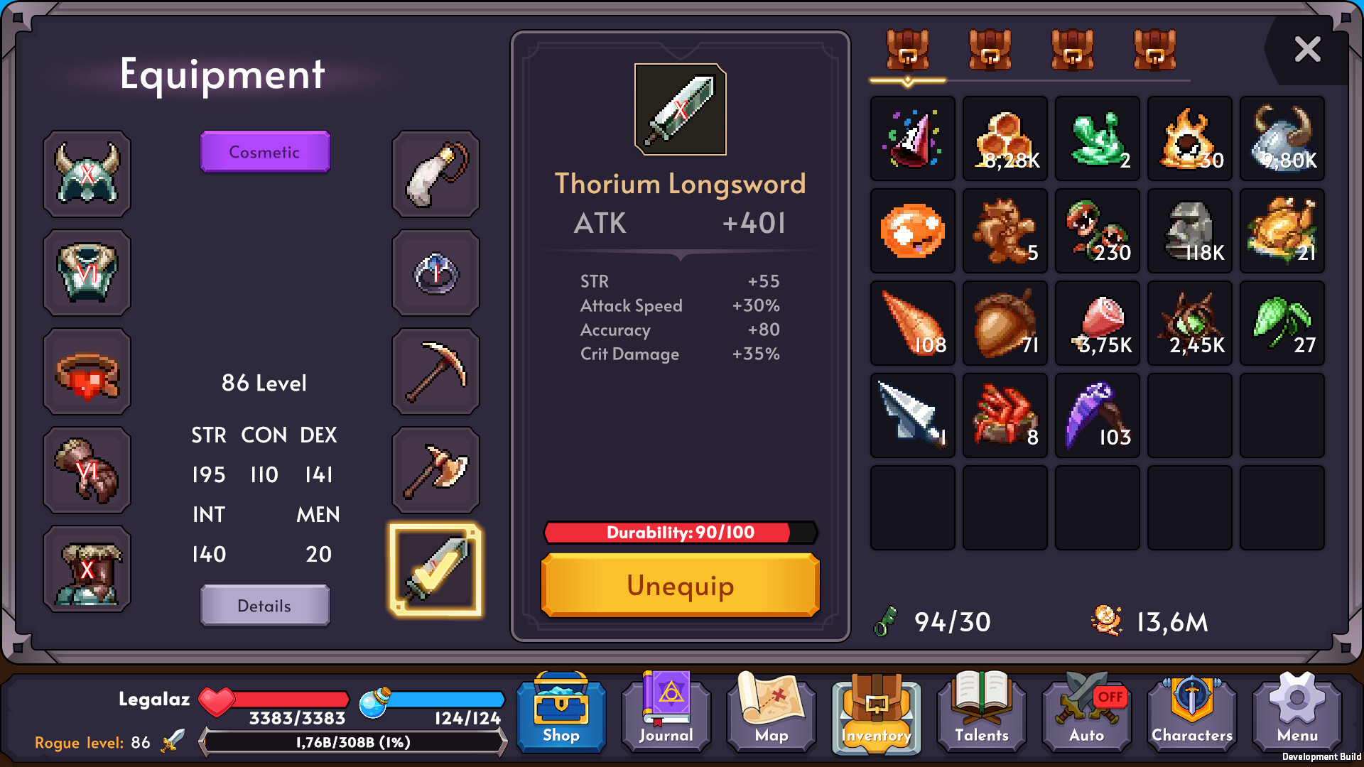 Evitania Online - Idle RPG MMORPG スクリーンショット1