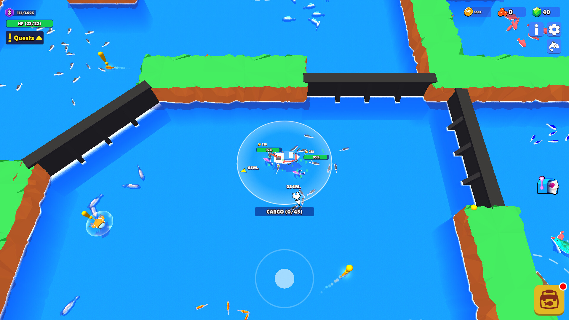 Fish Idle 2: Underwater Mystery アドベンチャー スクリーンショット5