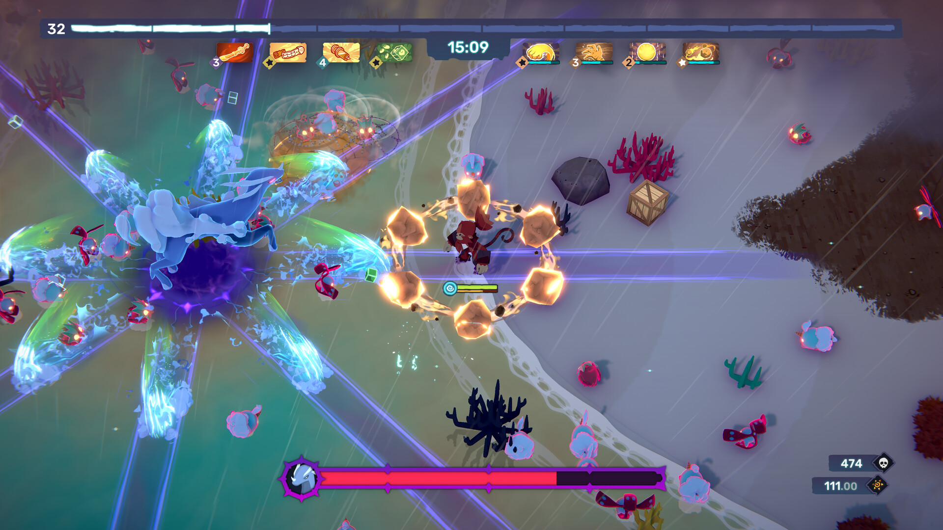Temtem: Swarm TPS スクリーンショット1